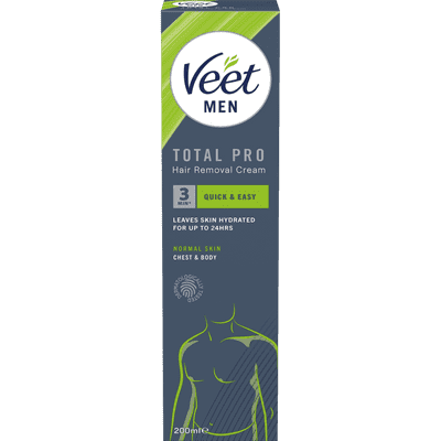 Veet Men Total Pro Normal Skin Hair Removal Cream