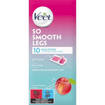 Veet Wax Strips Legs 10 stk